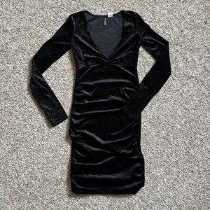Divided mini dress